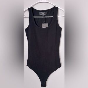 Young & Reckless Women’s Black Tank Bodysuit - Size Small - NWT - PTP 12.5”